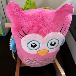 Owlivia Pink Owl Rocker